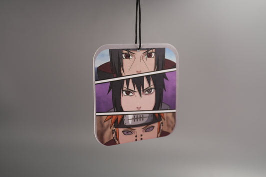 Uchiha Anime Car Air Freshener | Long-Lasting Auto or Home Odor Eliminator