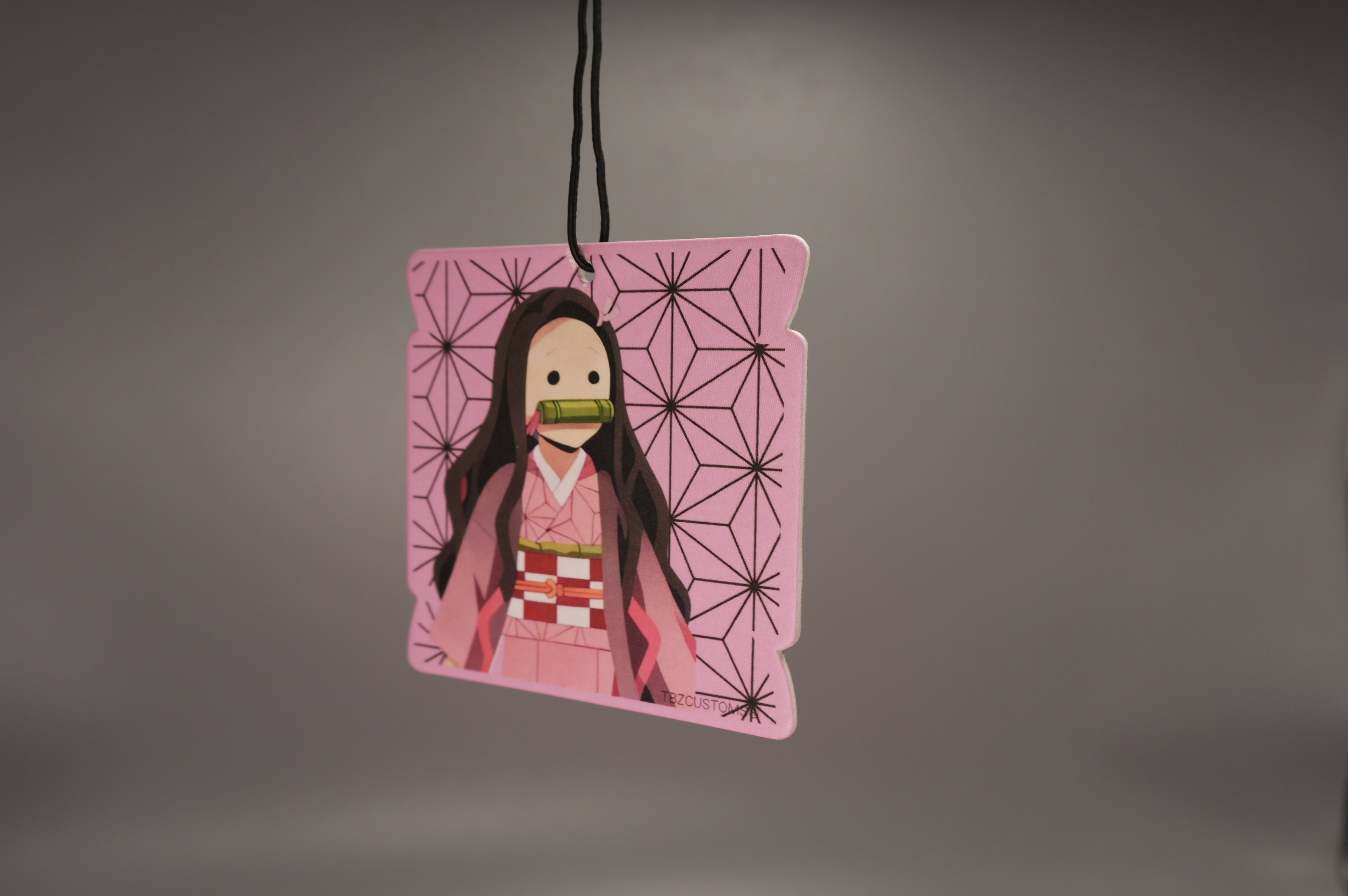 Nezuko Tanjiro Car Air Freshener | Long-Lasting Auto or Home Odor Eliminator