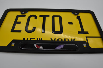 Anime Naruto Sharingan Rennigan  License plate frame