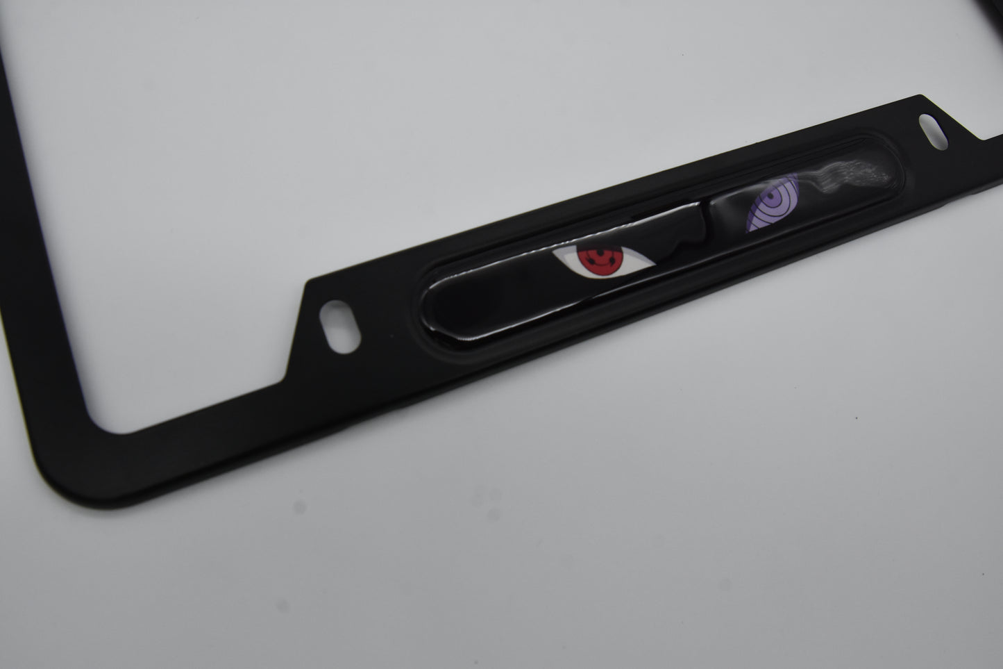Anime Naruto Sharingan Rennigan  License plate frame