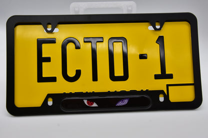 Anime Naruto Sharingan Rennigan  License plate frame