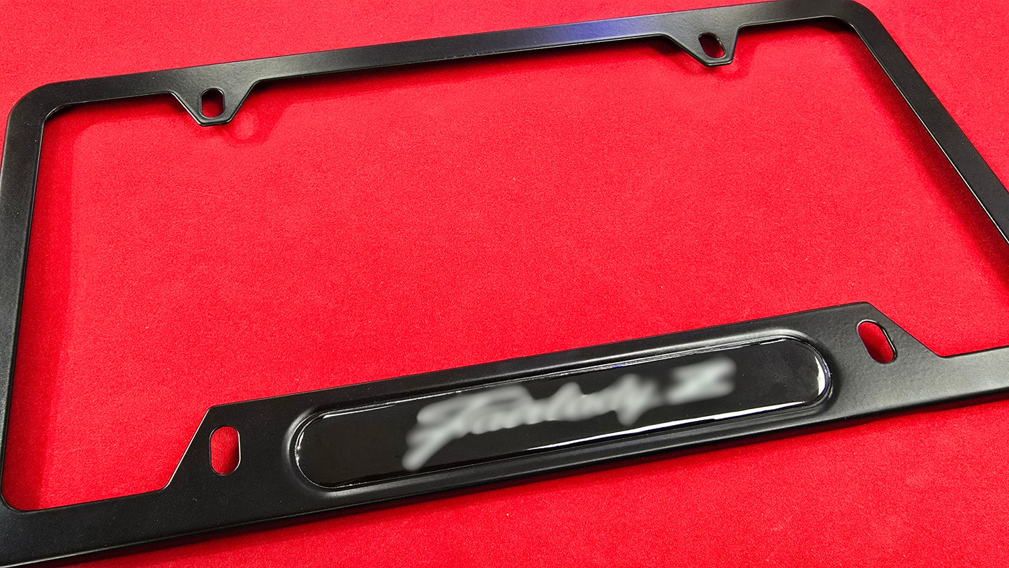 Liscense Plate Frame FAIRLADY Z aluminum alloy