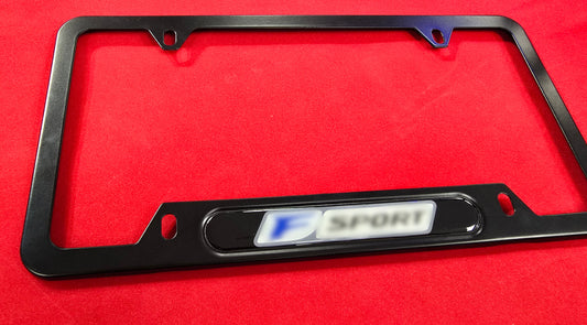 Liscense Plate Frame FSPORT1 aluminum and free plate cover