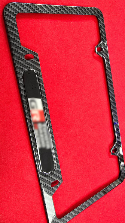 License Plate Frame GR Corolla  aluminum and free plate cover