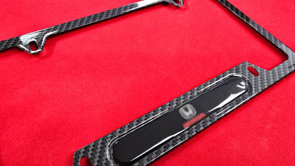 Liscense Plate Frame HND1 aluminum and free plate cover