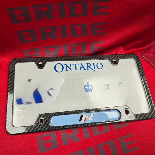 Liscense Plate Frame Hyundai Elantra N Kona N aluminum