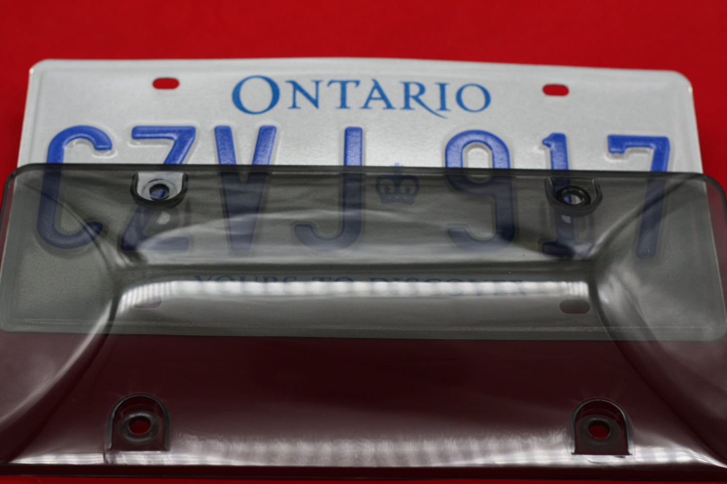 Unbreakable Polycarbonate License plate frame