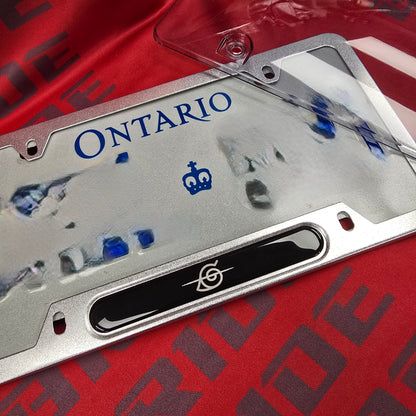 License Plate Frame Naruto Itachi Sasuke Obito Konoha Akatsuki aluminum