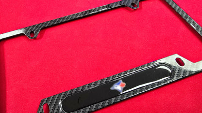 Liscense Plate Frame JAY aluminum and free plate cover