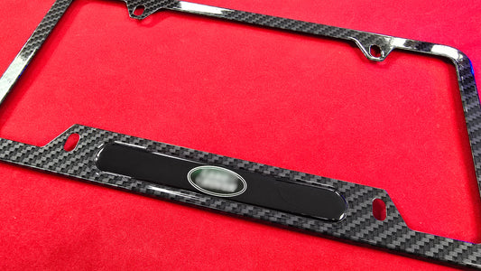 Liscense Plate Frame Land Rover Range Rover Velar HSE aluminum and free plate cover