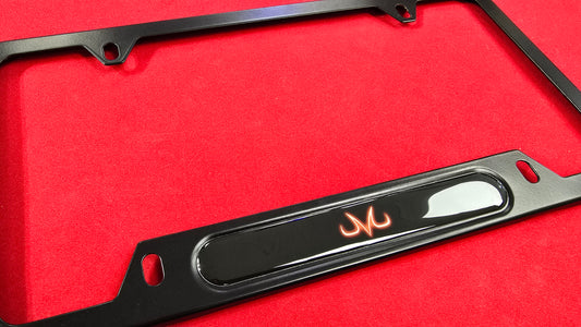 Liscense Plate Frame DBZ MAJIN Vegeta Majin Buu aluminum alloy