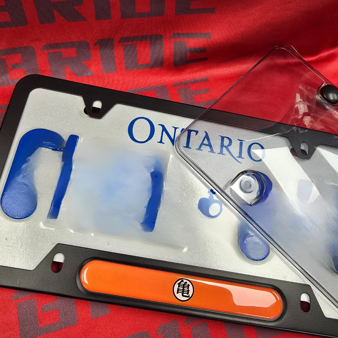Kame House Master Roshi Goku DBZ  Dragon Ball License plate frame