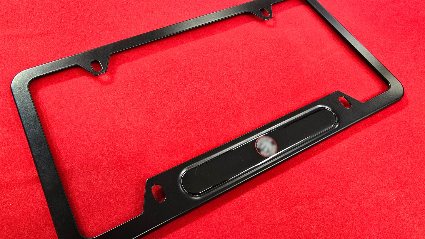 License Plate Frame RAPs 2 aluminum and free plate cover
