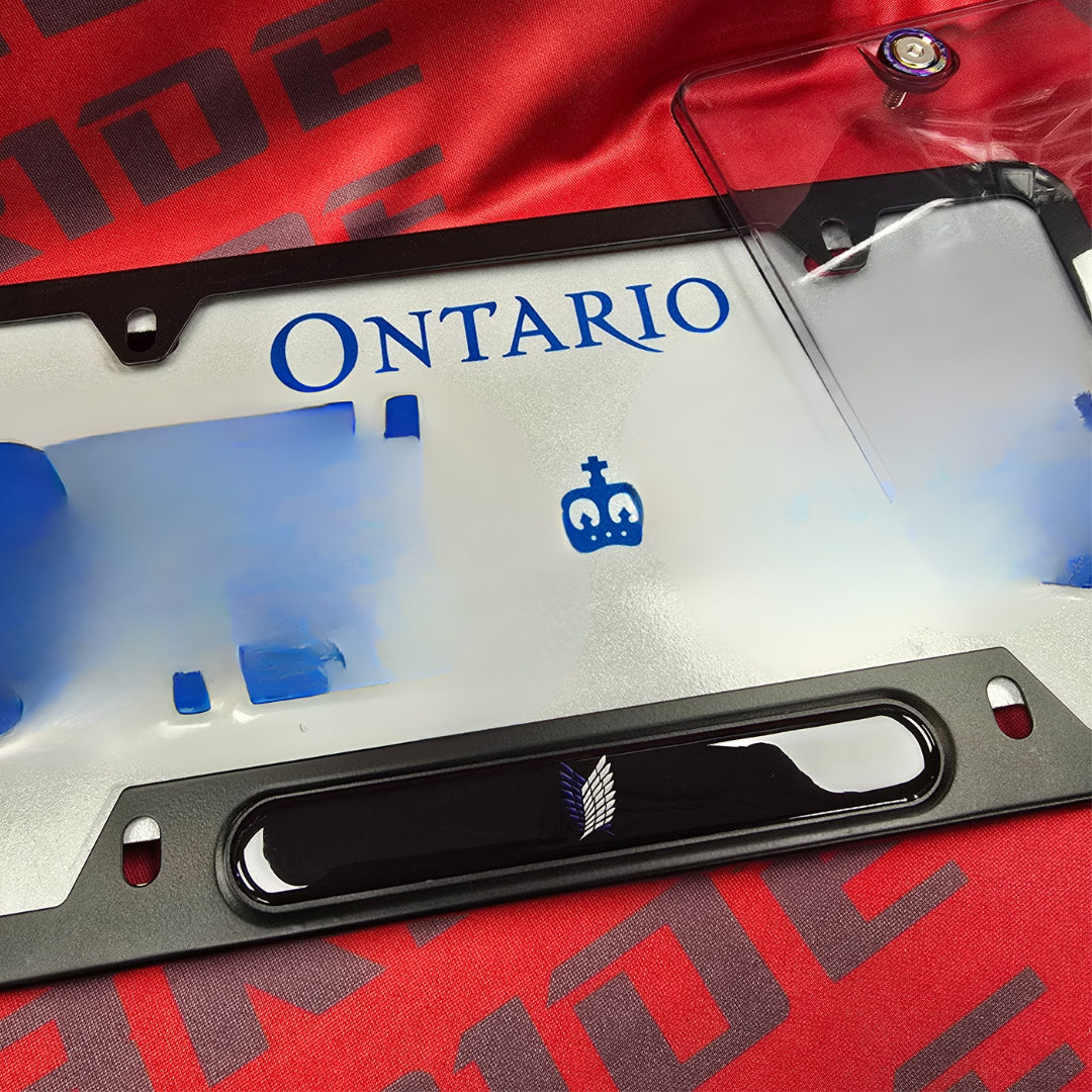Anime Attack on Titan Wings of Freedom aluminum License plate frame