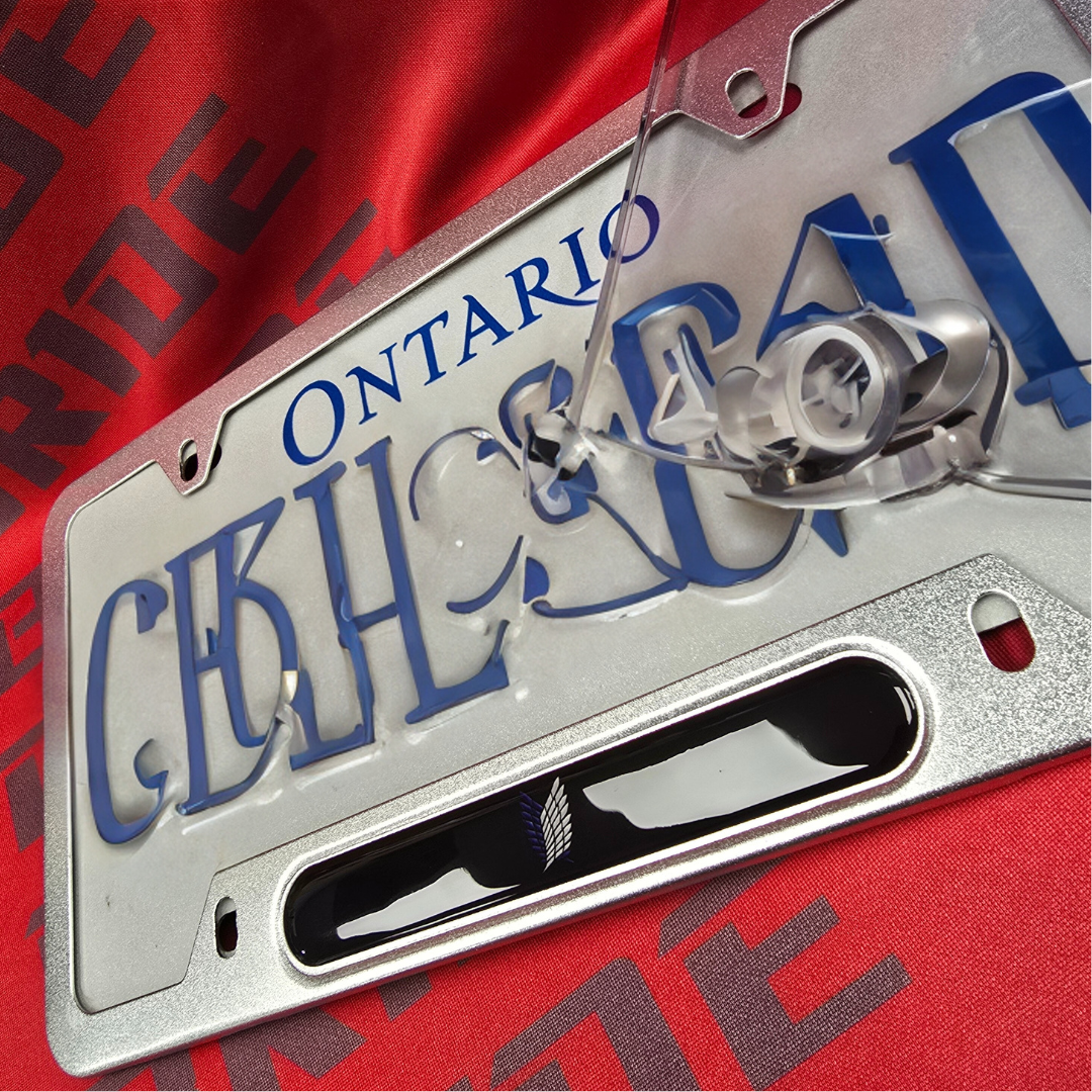 Anime Attack on Titan Wings of Freedom aluminum License plate frame